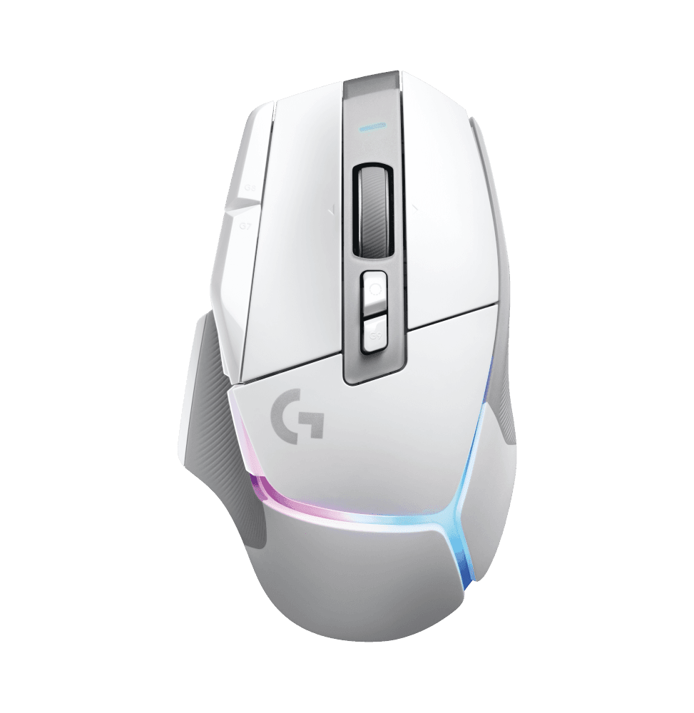 Logitech G502 X Plus RGB blanc - Souris sans fil gaming (910-006172) - Logically