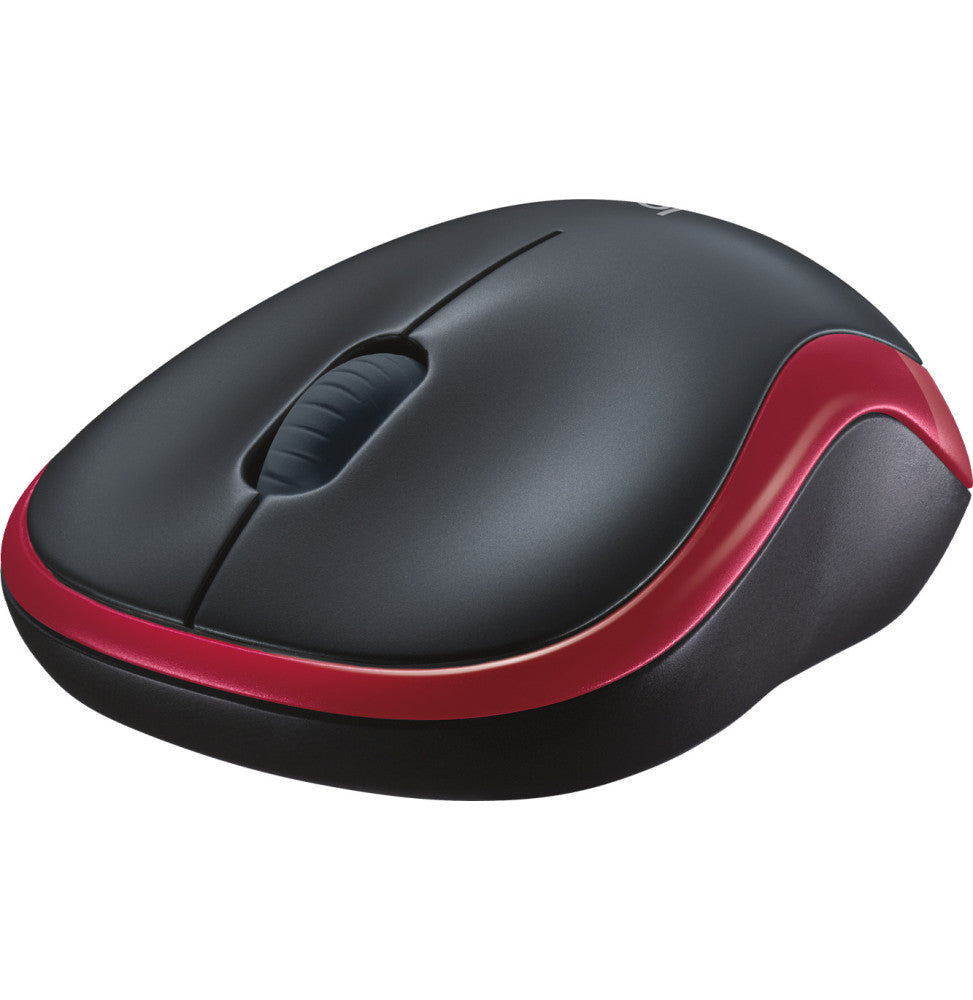 Souris Sans Fil Logitech M185 Red (910-002237)