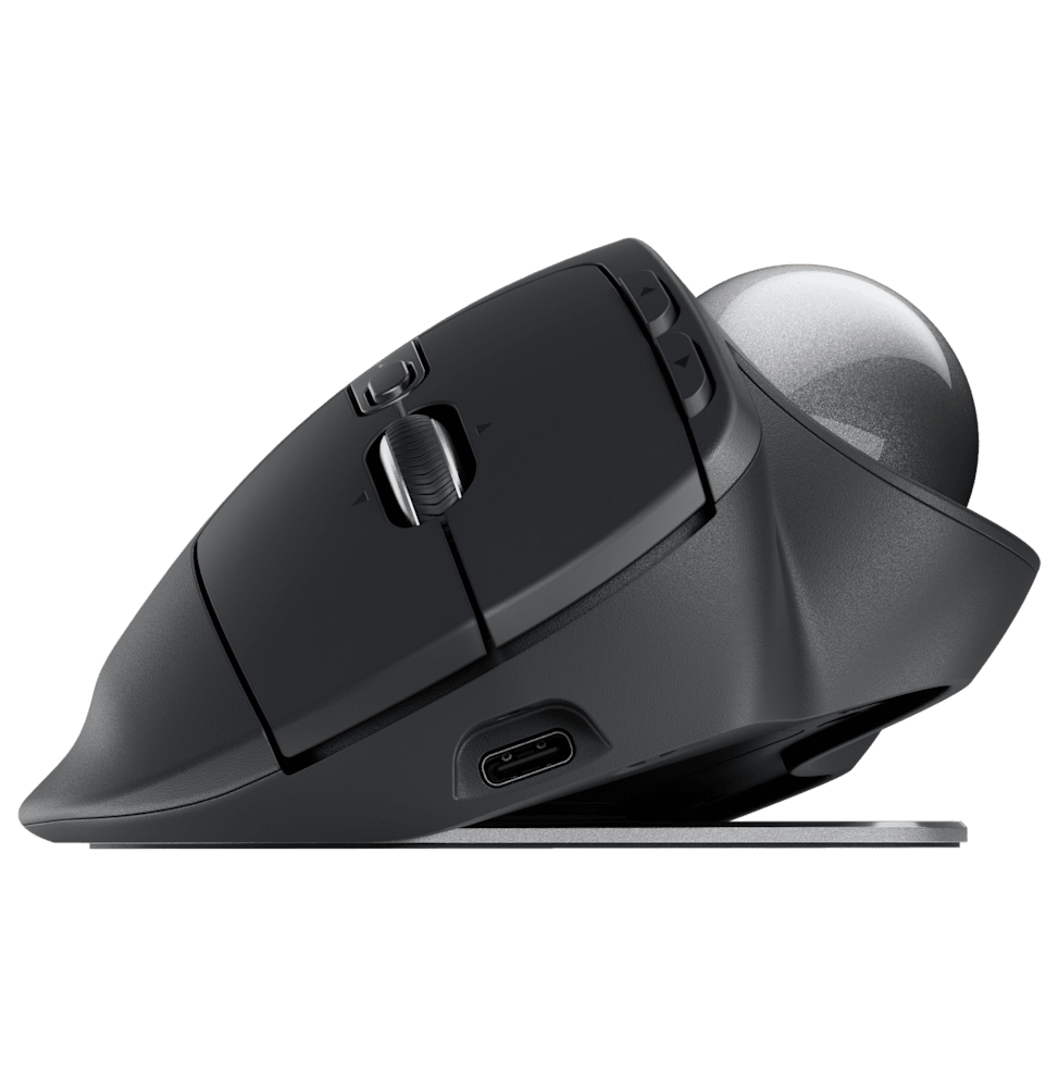 Souris Logictech MX Ergo S Advanced Sans fil Trackball - Graphite (910-007260)