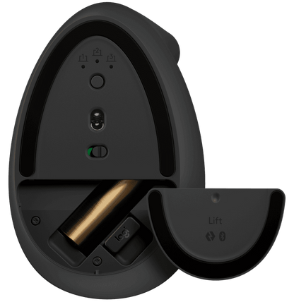 Souris Logitech ergonomique verticale Lift sans fil Bluetooth (910-006473)