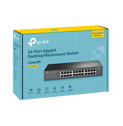 Switch de bureau TP Link LS1024G non administrable 24 ports Gigabit
