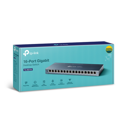 Switch de bureau TP-Link TL-SG116 Gigabit 16 ports