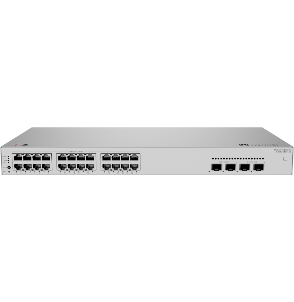 Switch Huawei eKitEngine S220S-24LP4JX 24*10/100/1000BASE-T ports (195 W PoE+) (98012519)