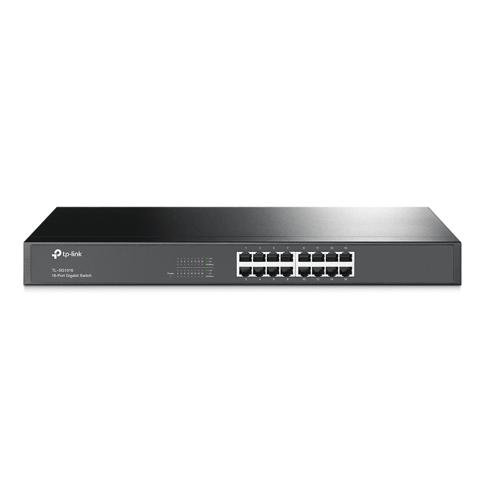 Switch rackable TP-Link TL-SG1016 16 ports Gigabit - Logically