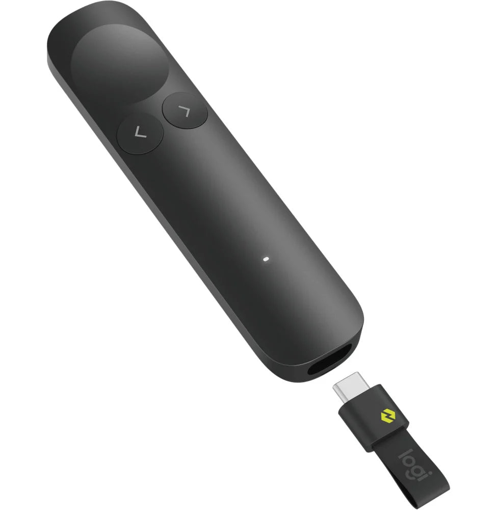 Télécommande de présentation Logitech sans fil avancée Spotlight 2 Graphite (910-007672)
