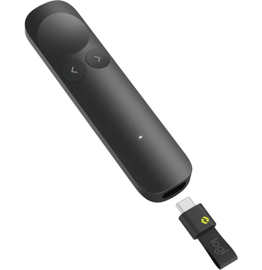 Télécommande de présentation Logitech sans fil avancée Spotlight 2 Graphite (910-007672)
