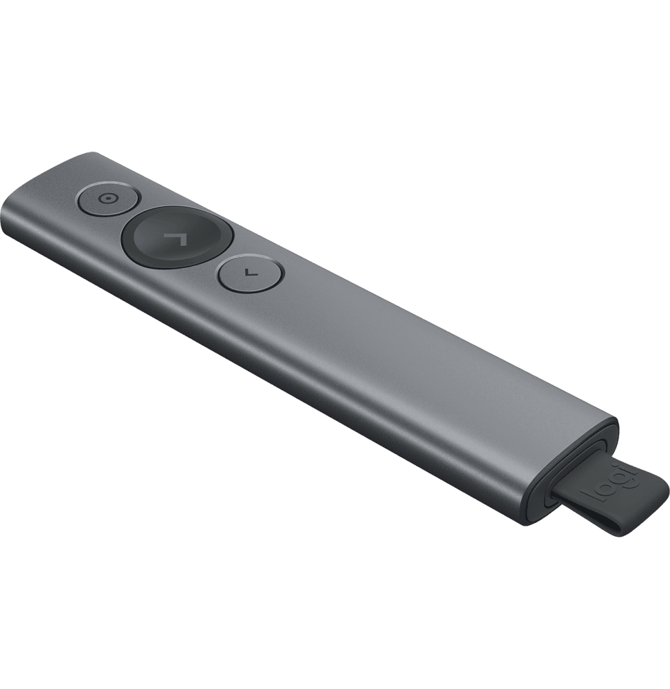 Télécommande de présentation Logitech Wireless Presenter Spotlight (910-004861) - Logically