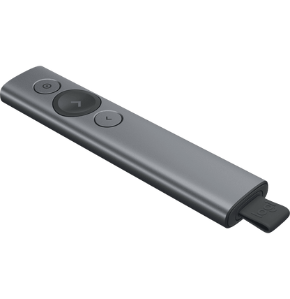 Télécommande de présentation Logitech Wireless Presenter Spotlight (910-004861) - Logically