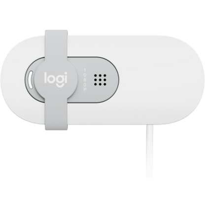 Webcam Logitech Brio 100 Full HD Blanc (960-001617)