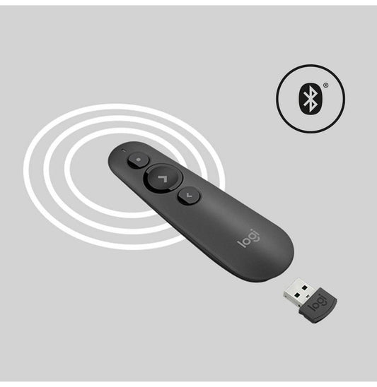 Télécommande de présentation sans fil Laser Logitech R500 - Noir (910-005843) - Logically