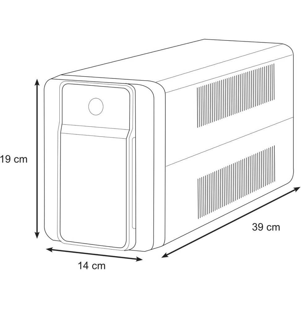 Onduleur Line-interactive APC BACK-UPS BX1200MI-FR - 650 W/ 1200VA - Logically